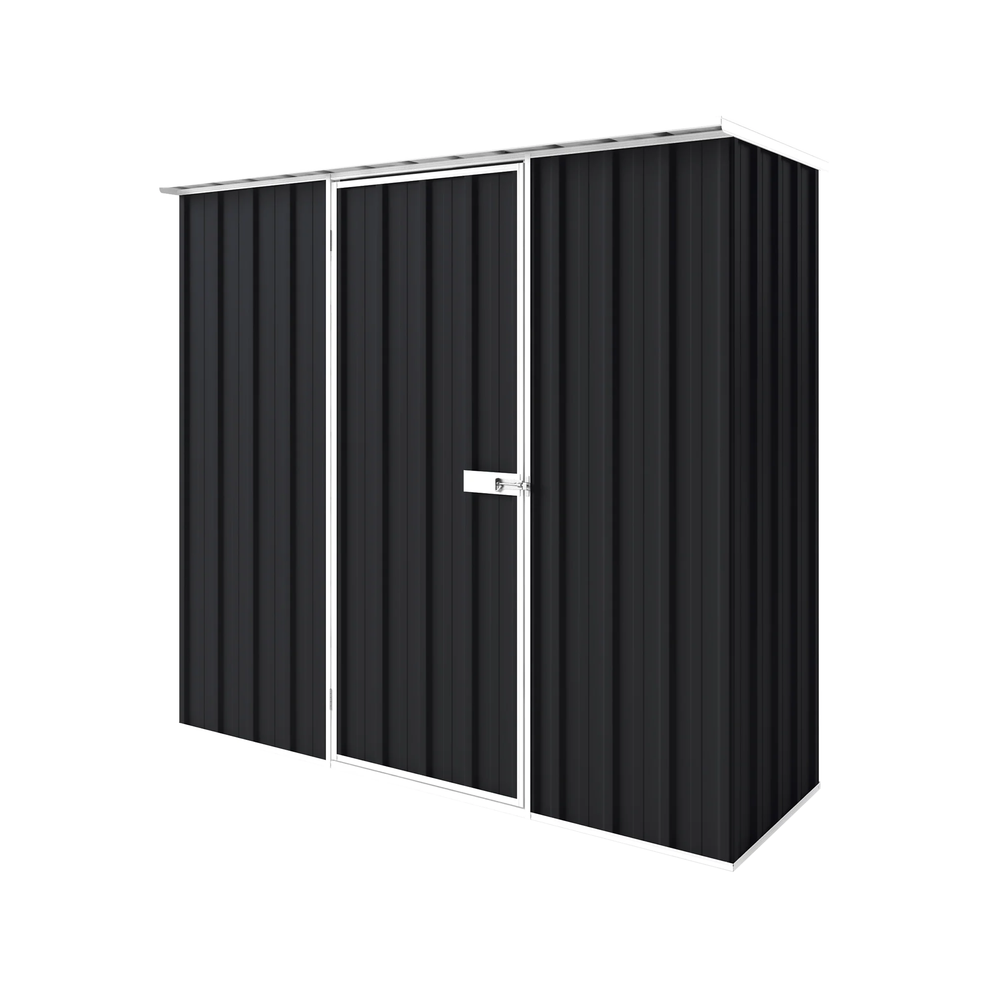 2.25m x 0.78m Flat Roof Garden Shed - Image 12