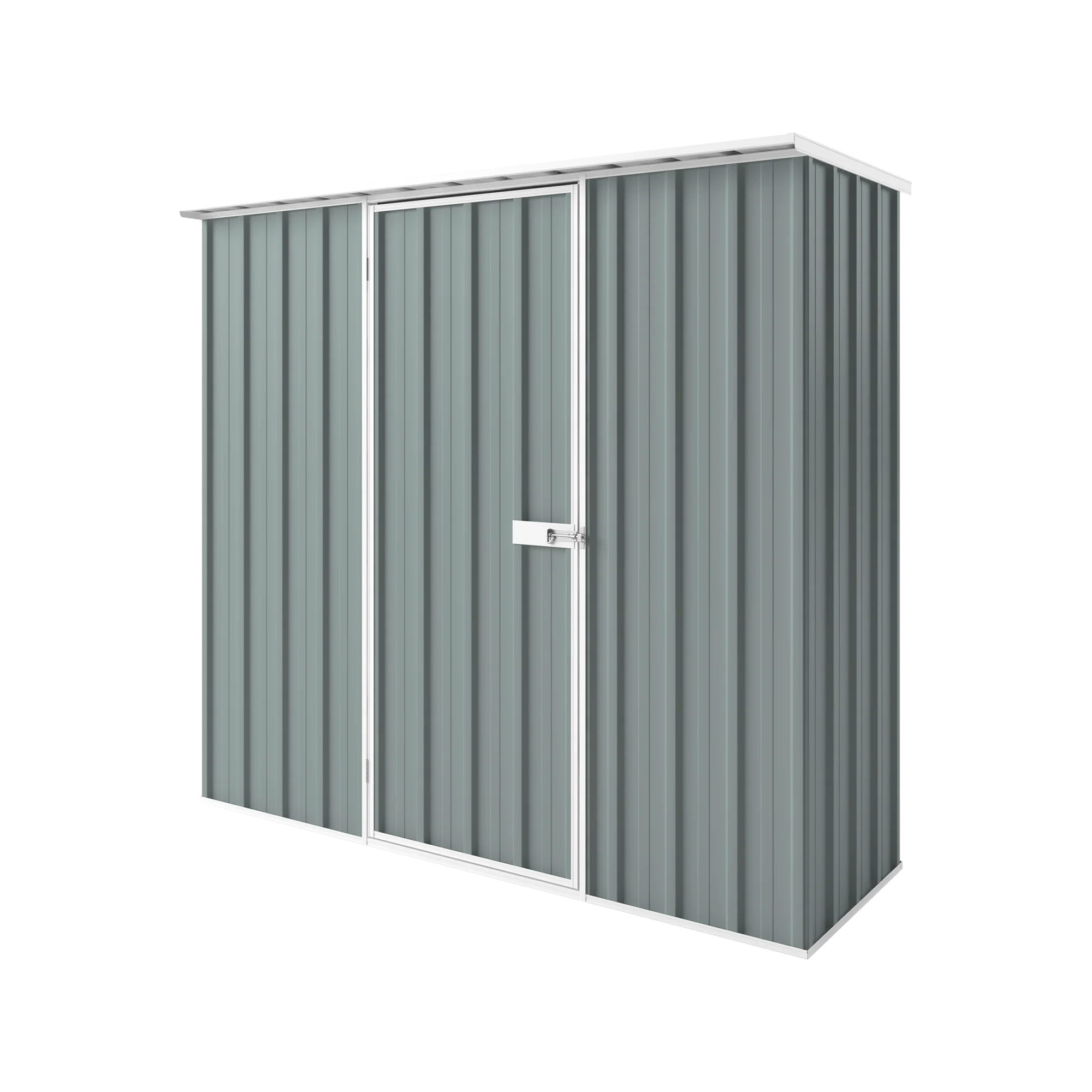 2.25m x 0.78m Flat Roof Garden Shed - Image 15