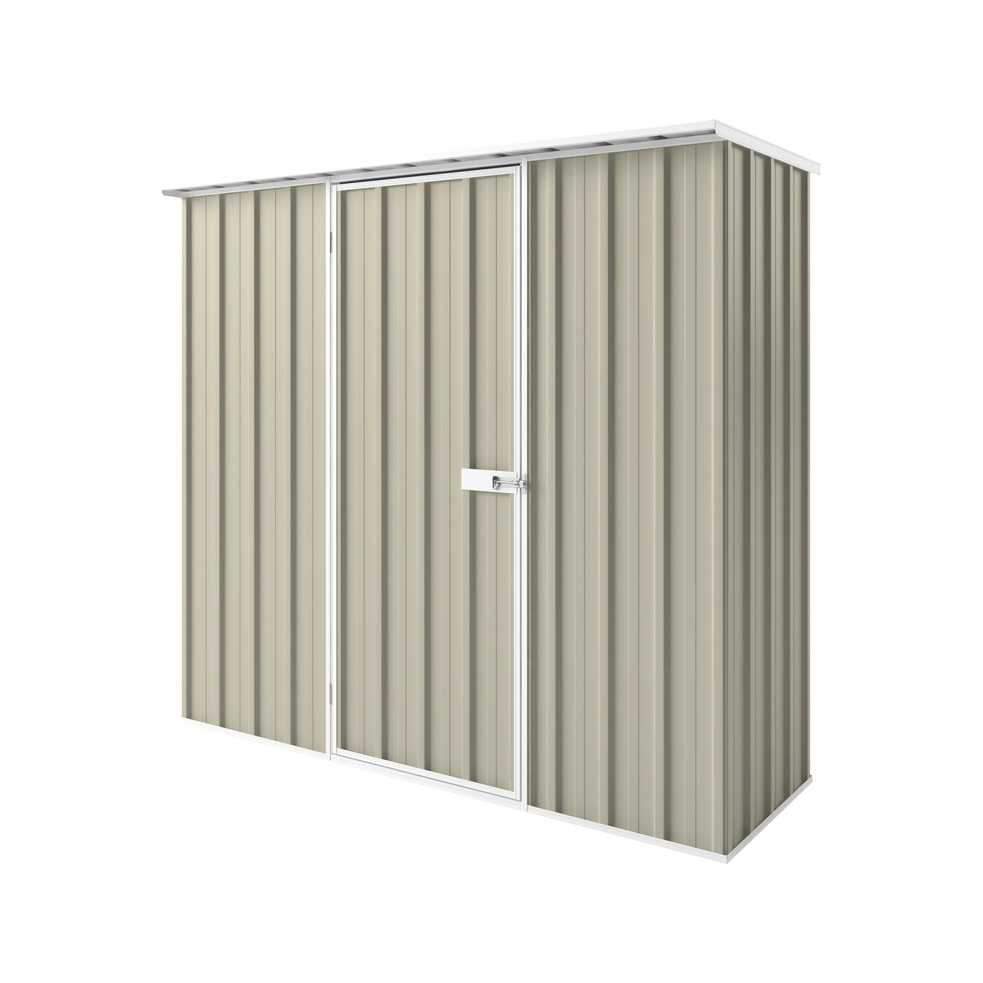 2.25m x 0.78m Flat Roof Garden Shed - Image 20