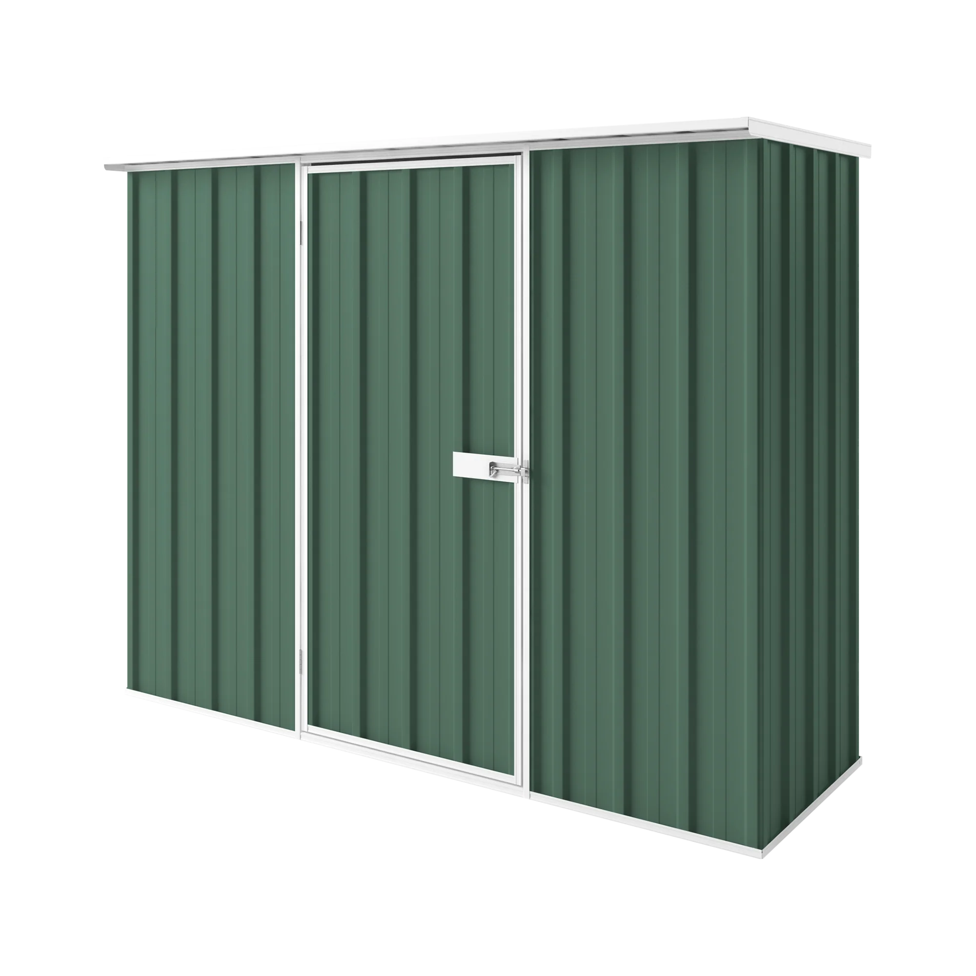 2.25m x 0.78m Flat Roof Garden Shed - Image 21