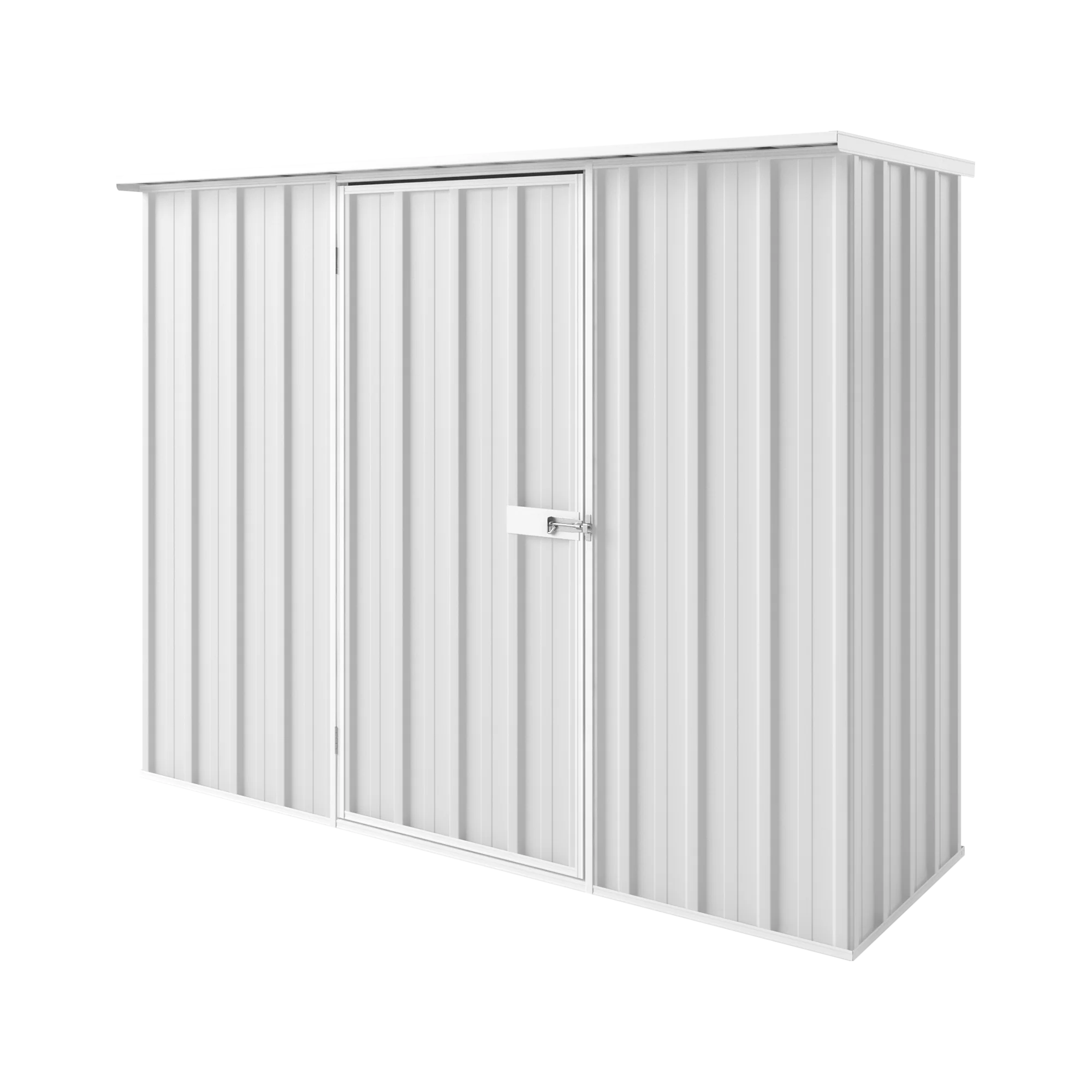 2.25m x 0.78m Flat Roof Garden Shed - Image 9