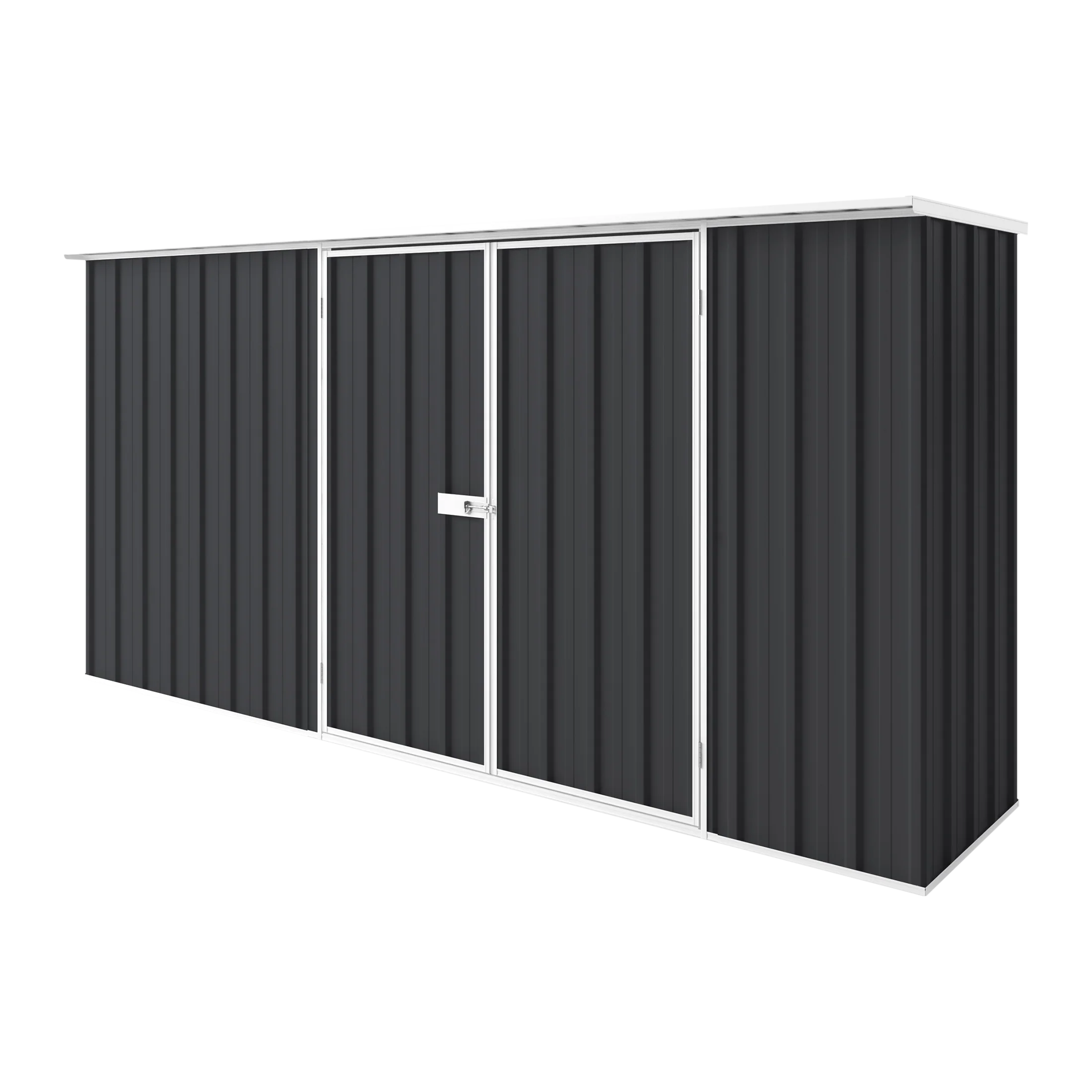 3.75m x 0.78m Flat Roof Garden Shed - Image 17