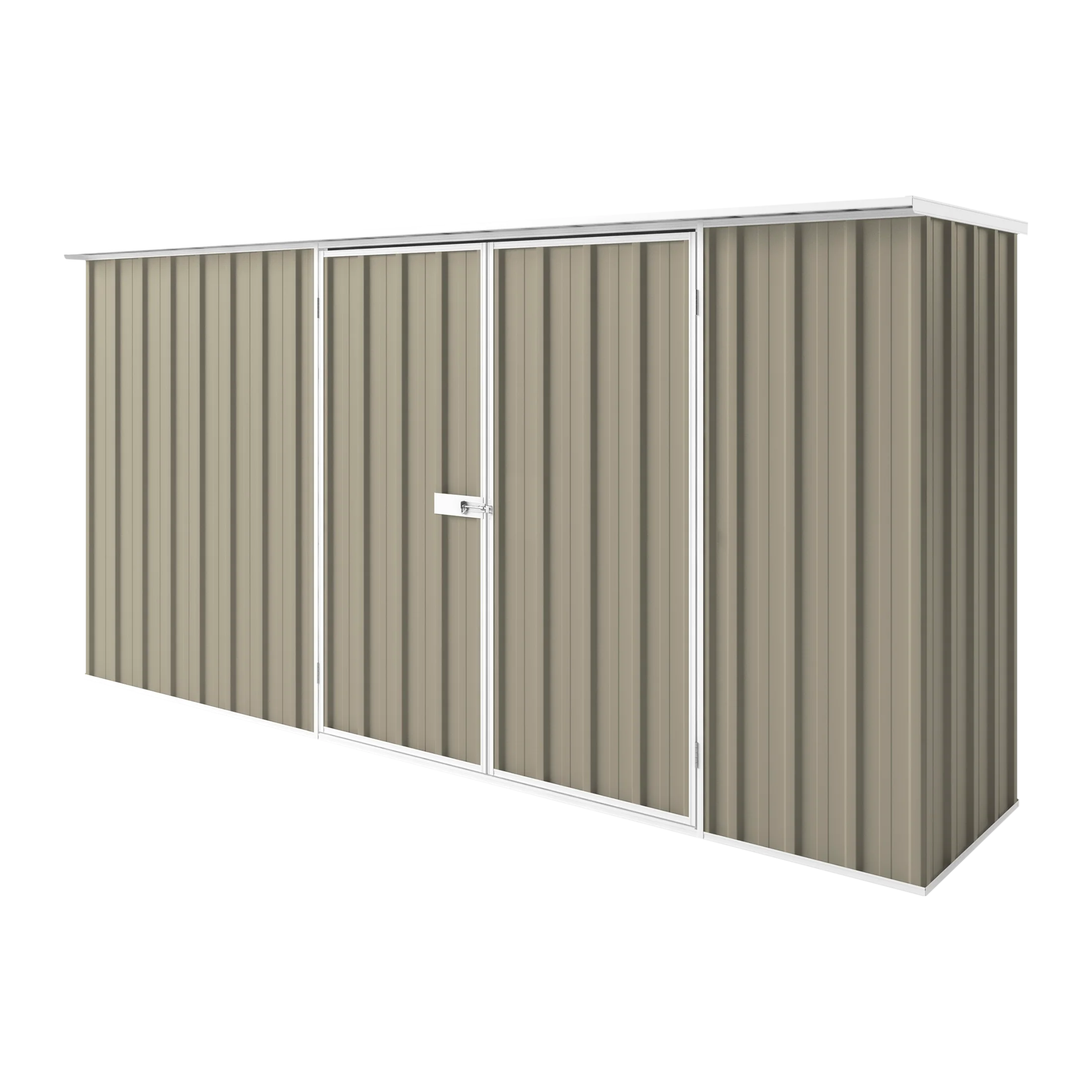 3.75m x 0.78m Flat Roof Garden Shed - Image 23