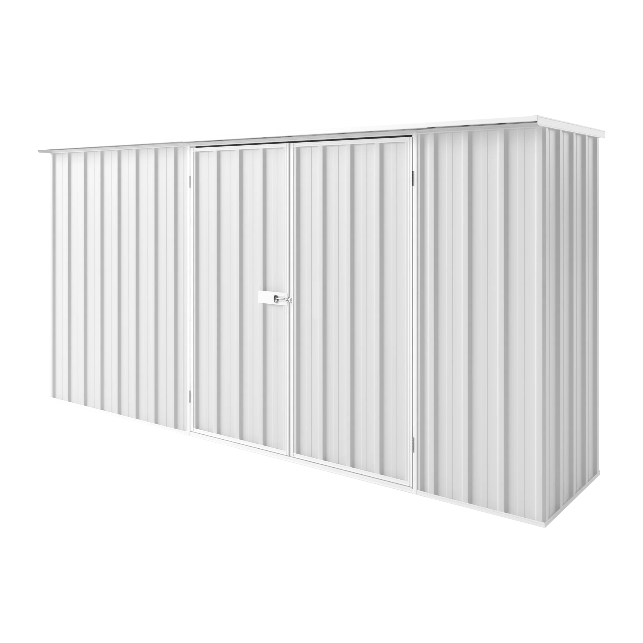 3.75m x 0.78m Flat Roof Garden Shed - Image 8
