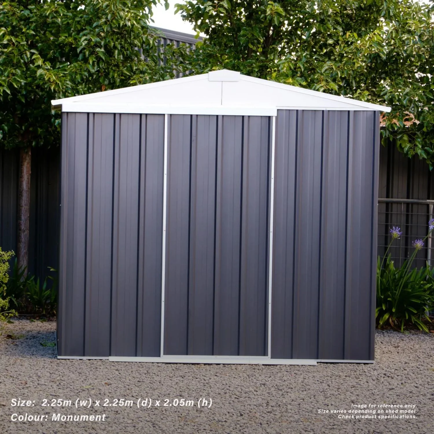 2.25m x 2.25m Gable Slider Garden Shed - Image 14