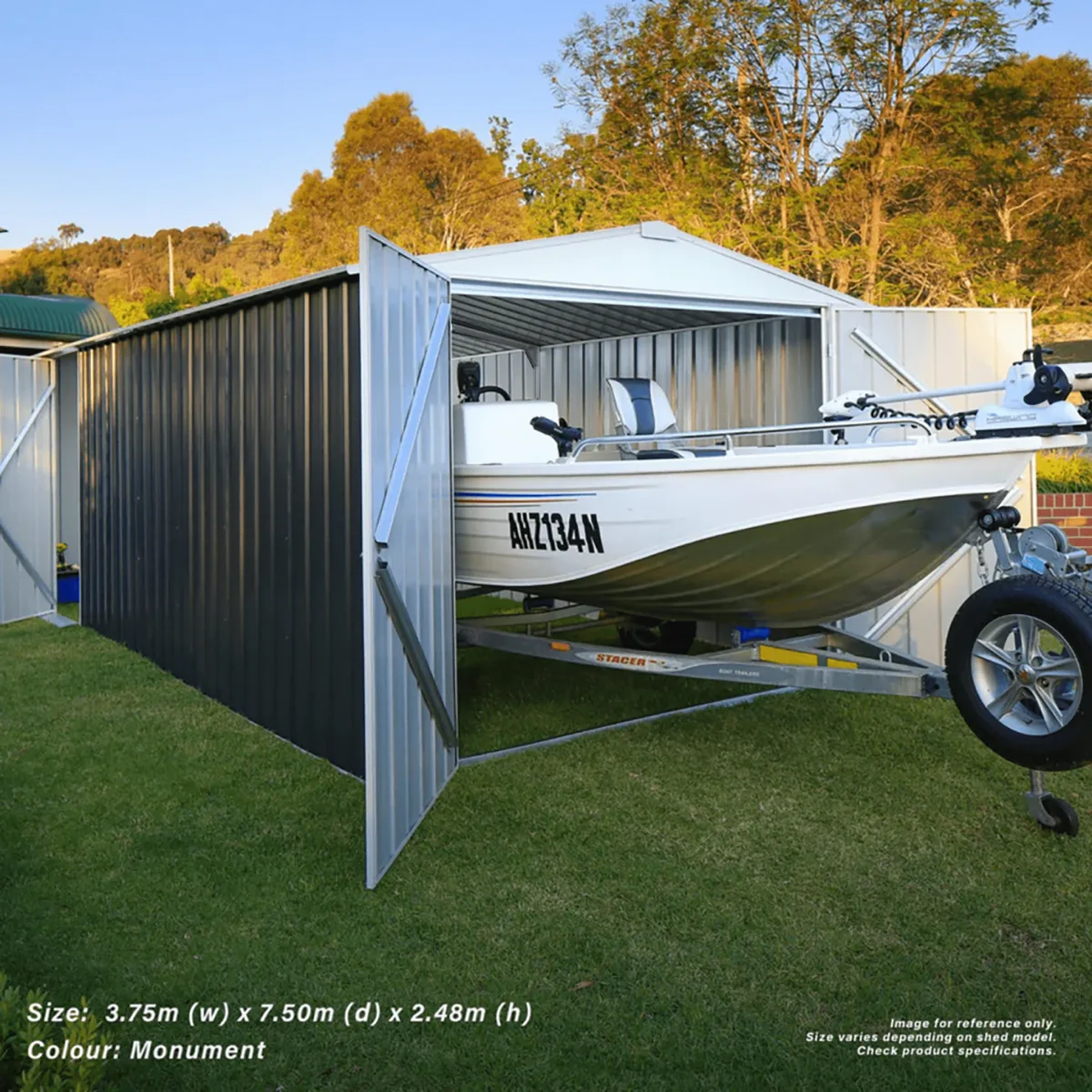 3.75m x 7.5m Garage Shed - Image 28