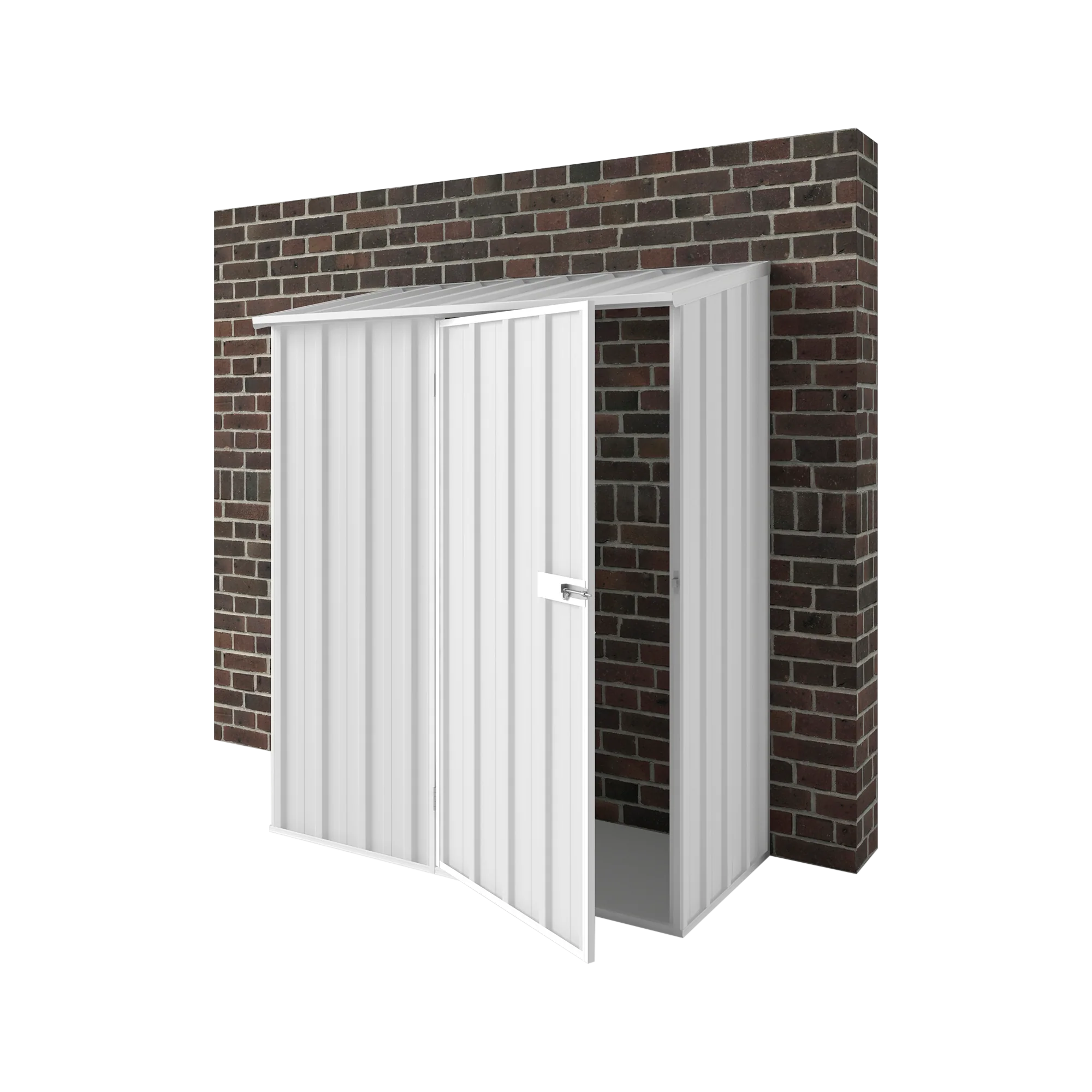 1.5m x 0.78m Off The Wall Garden Shed - Image 4