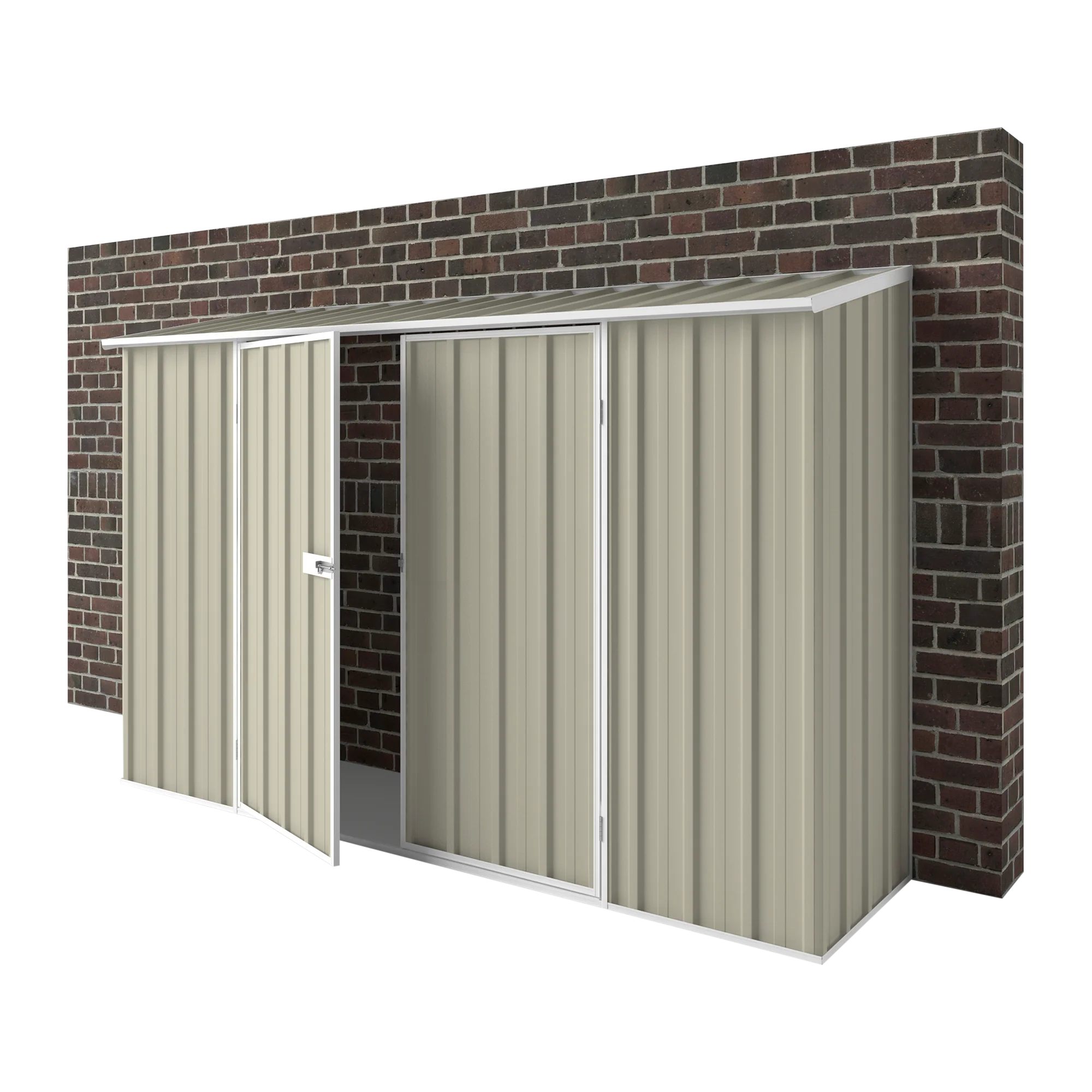 3m x 0.78m Off The Wall Garden Shed - Image 10