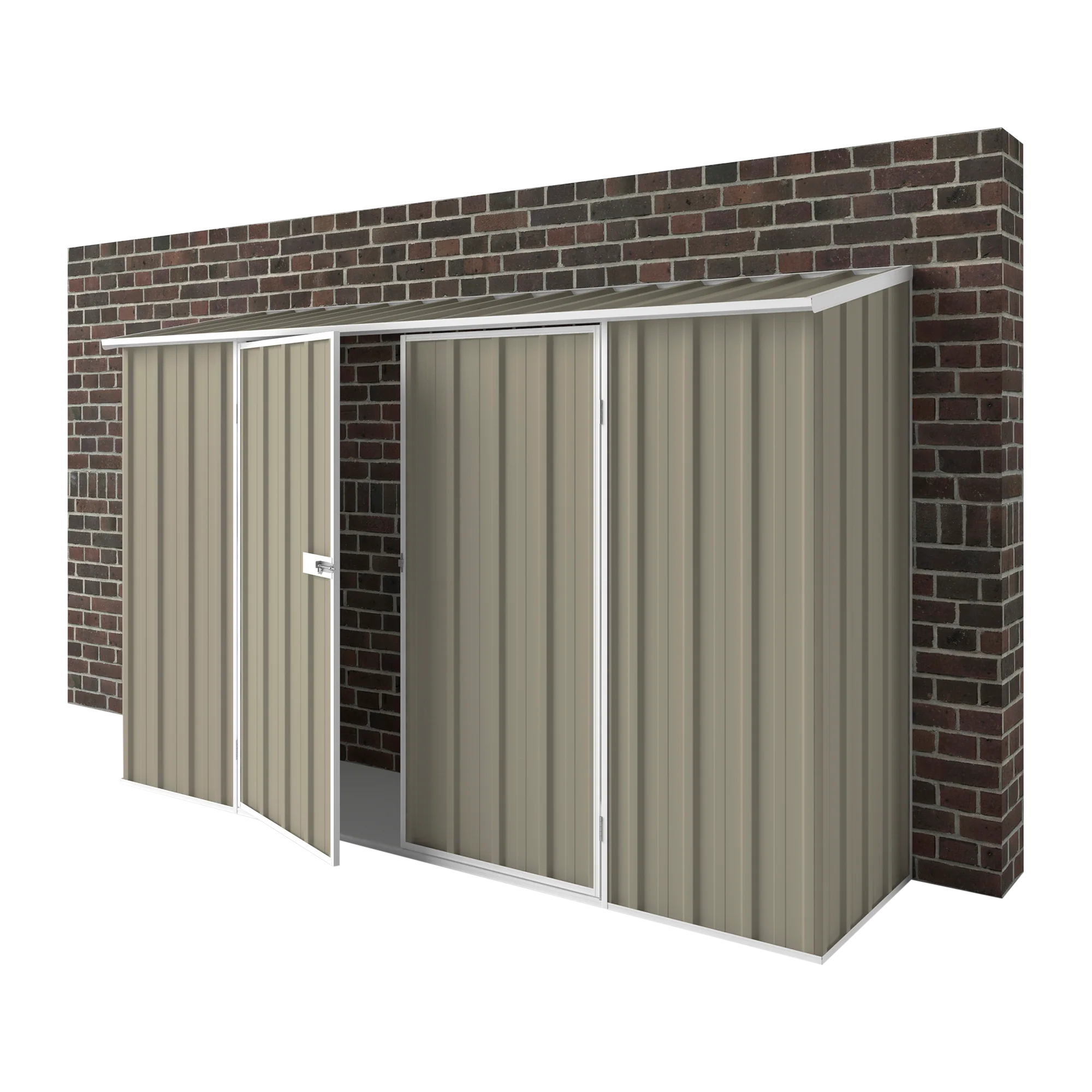 3m x 0.78m Off The Wall Garden Shed - Image 12