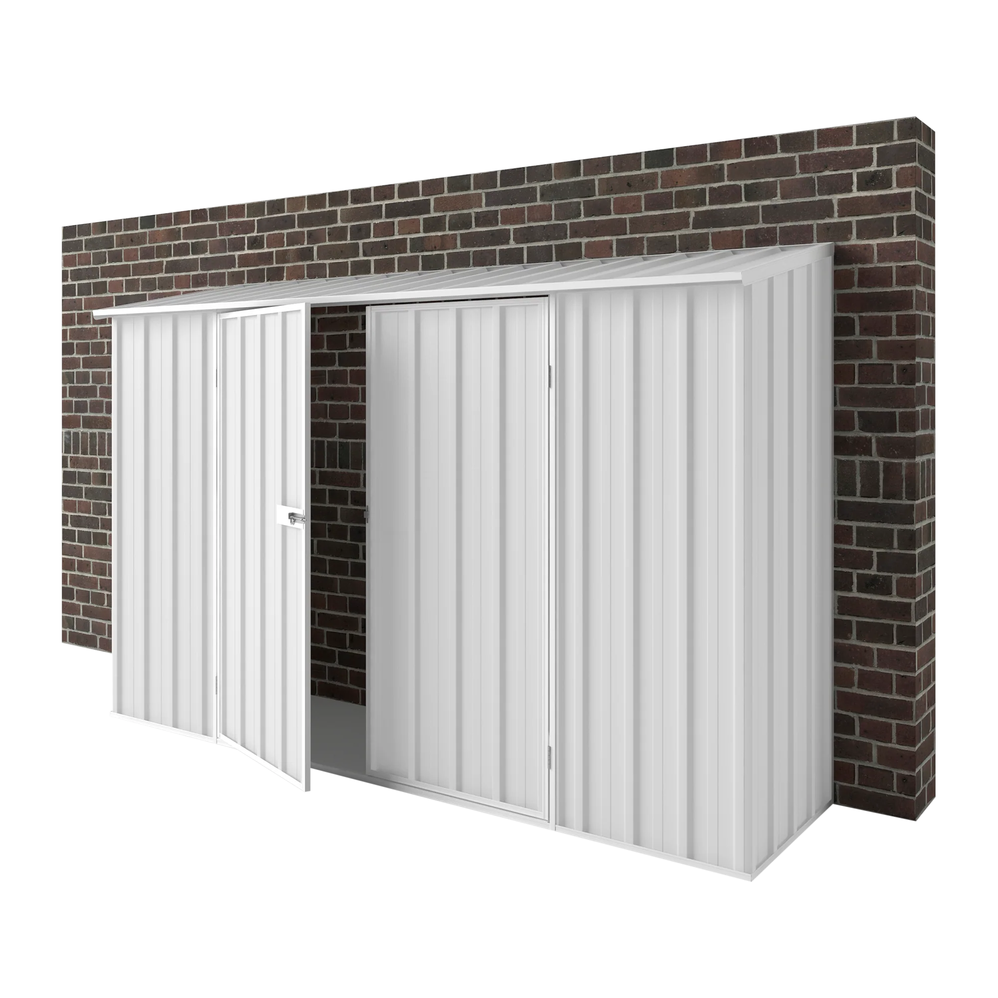 3m x 0.78m Off The Wall Garden Shed - Image 4