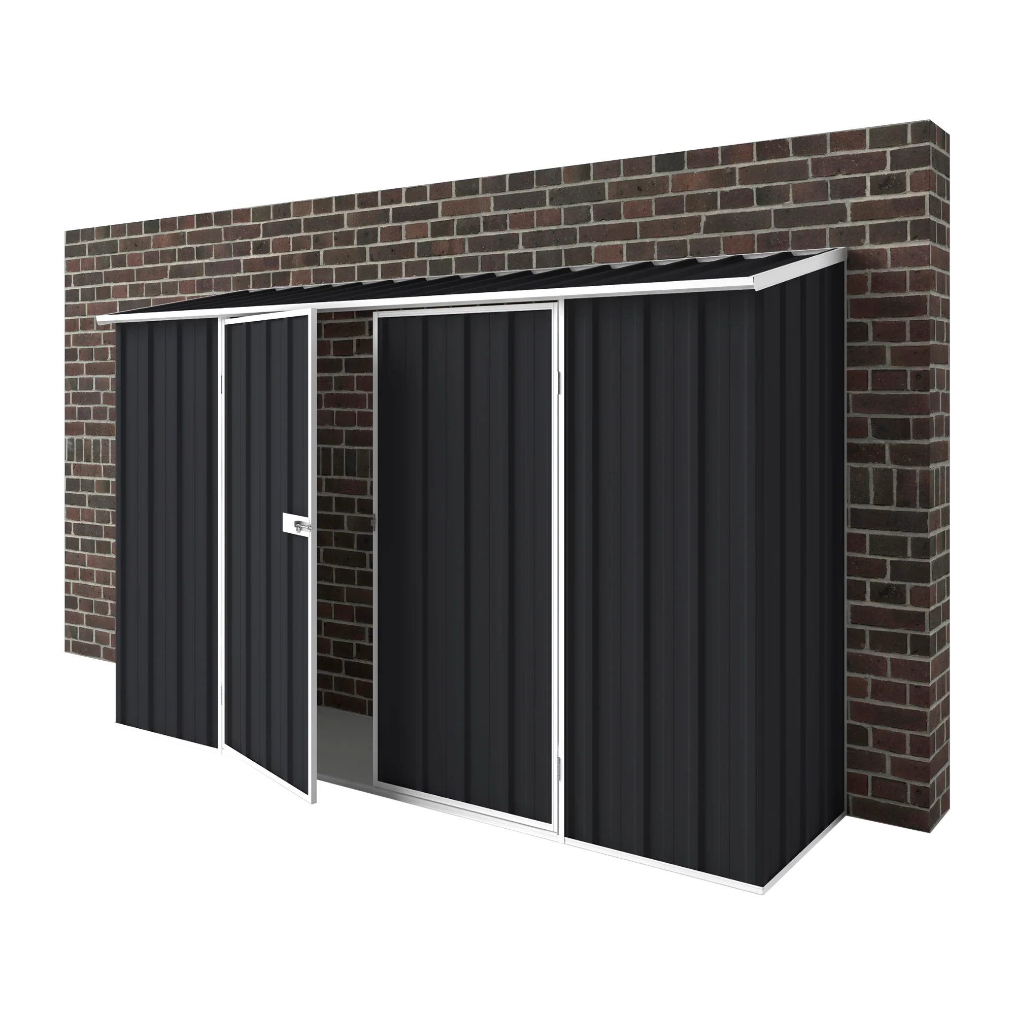 3m x 0.78m Off The Wall Garden Shed - Image 5