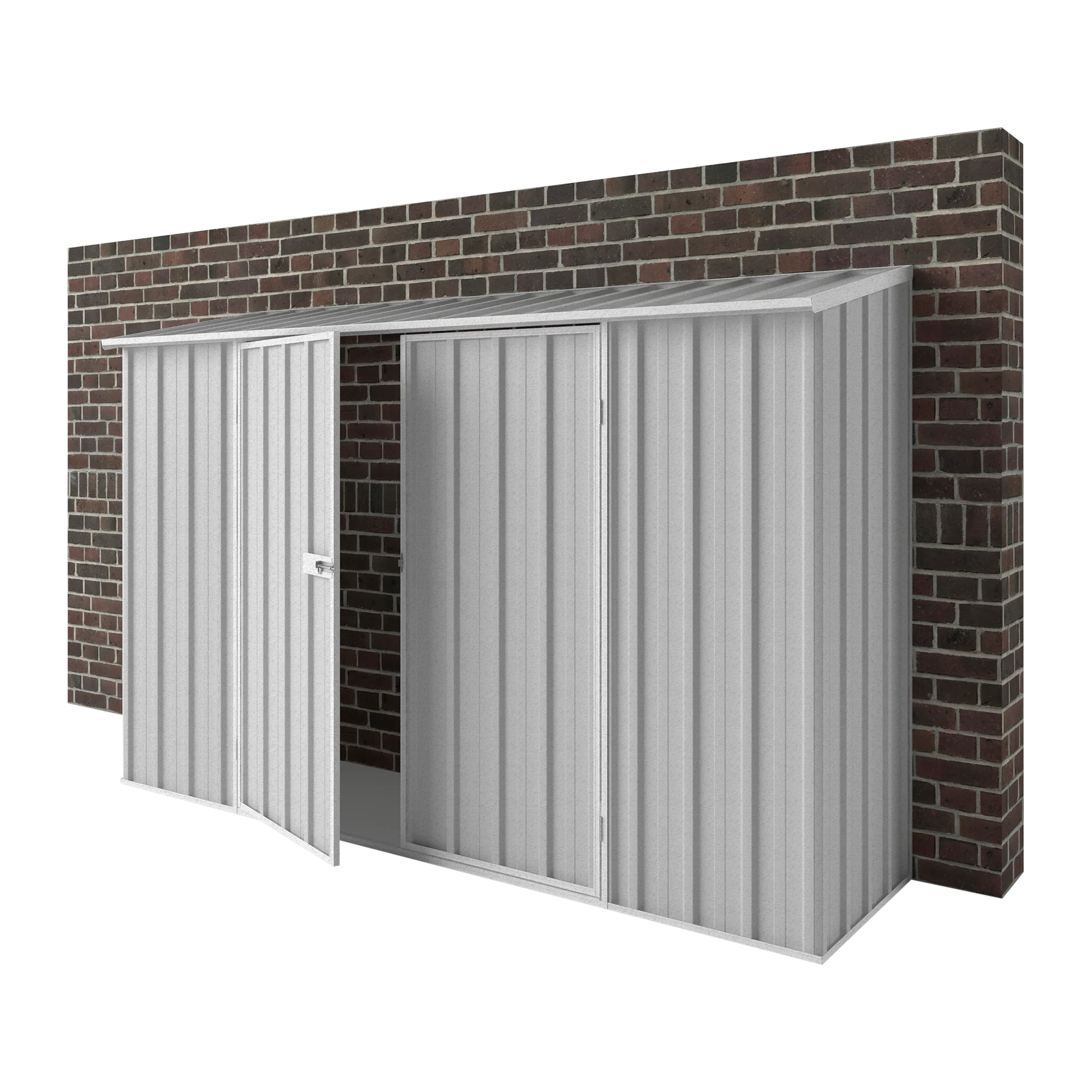 3m x 0.78m Off The Wall Garden Shed - Image 6