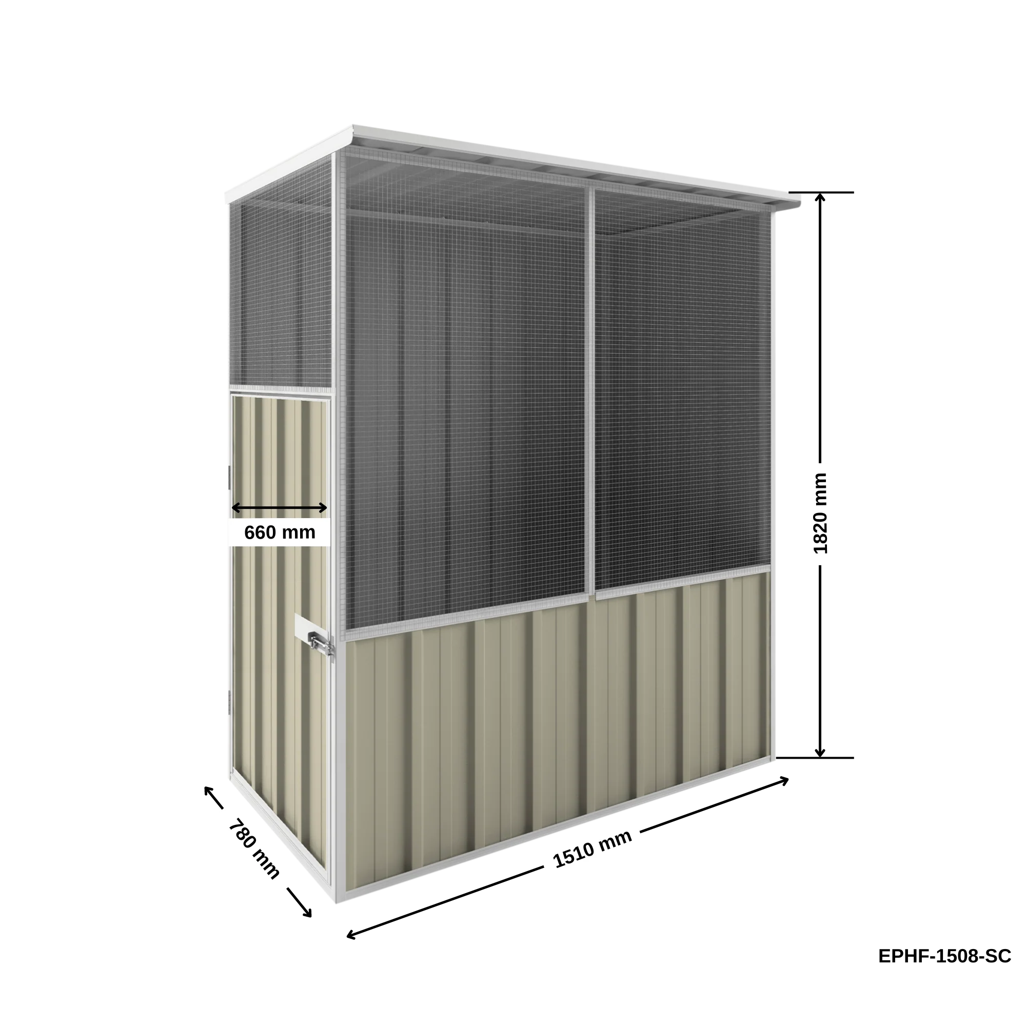 1.5m x 0.78m Aviary Pet House - Image 13