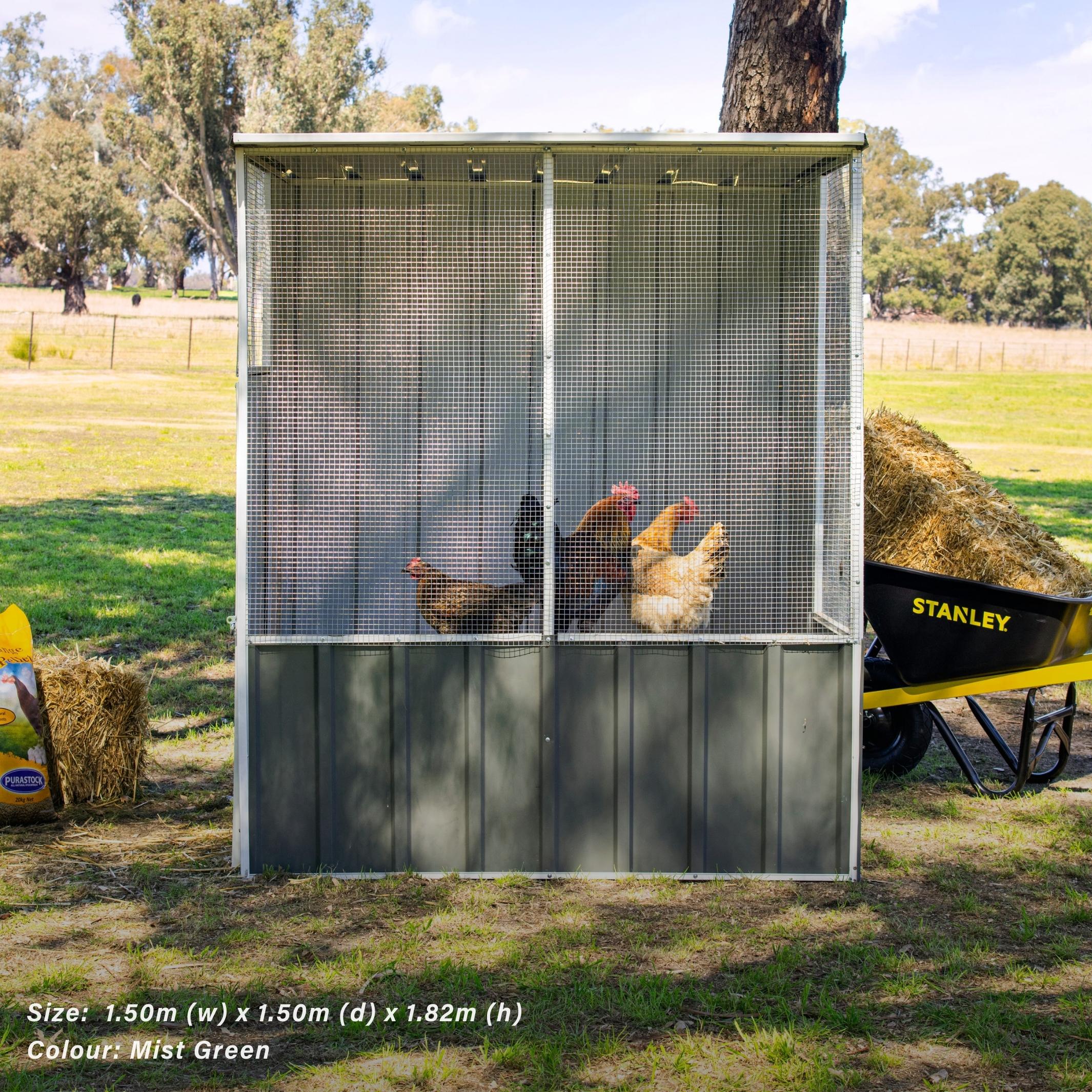 1.5m x 1.5m Aviary Pet House - Image 13