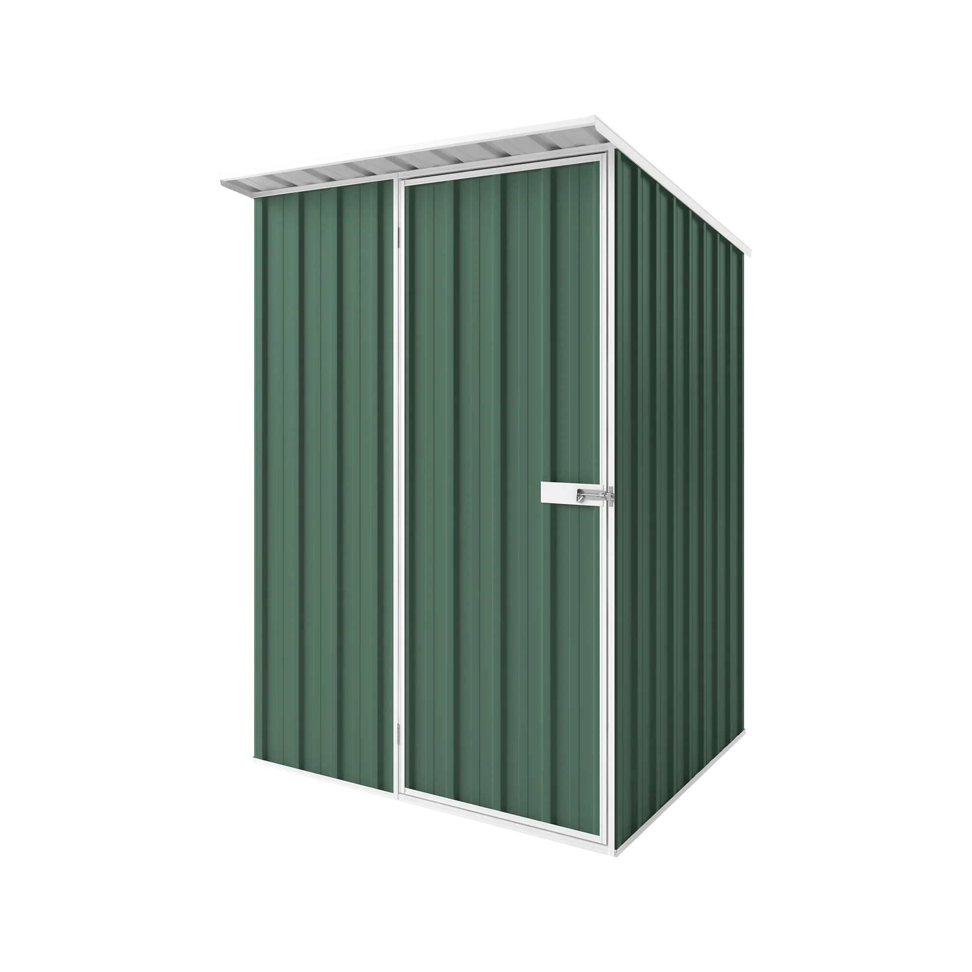 1.5m x 1.5m x 2.1m Skillion Roof Garden Shed - Image 11
