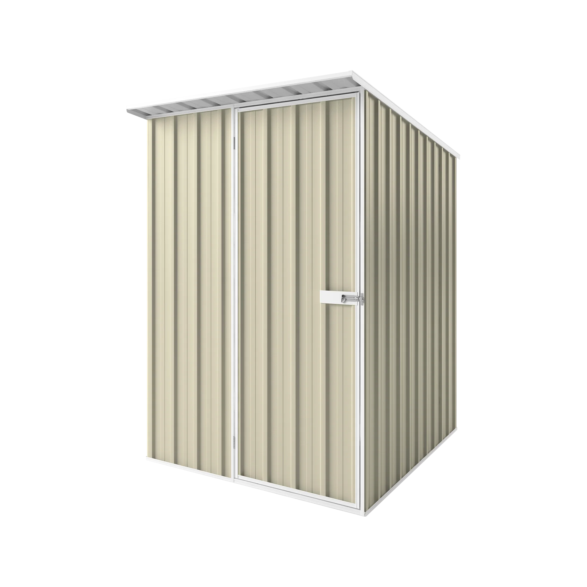 1.5m x 1.9m x 2.1m Skillion Roof Garden Shed - Image 3