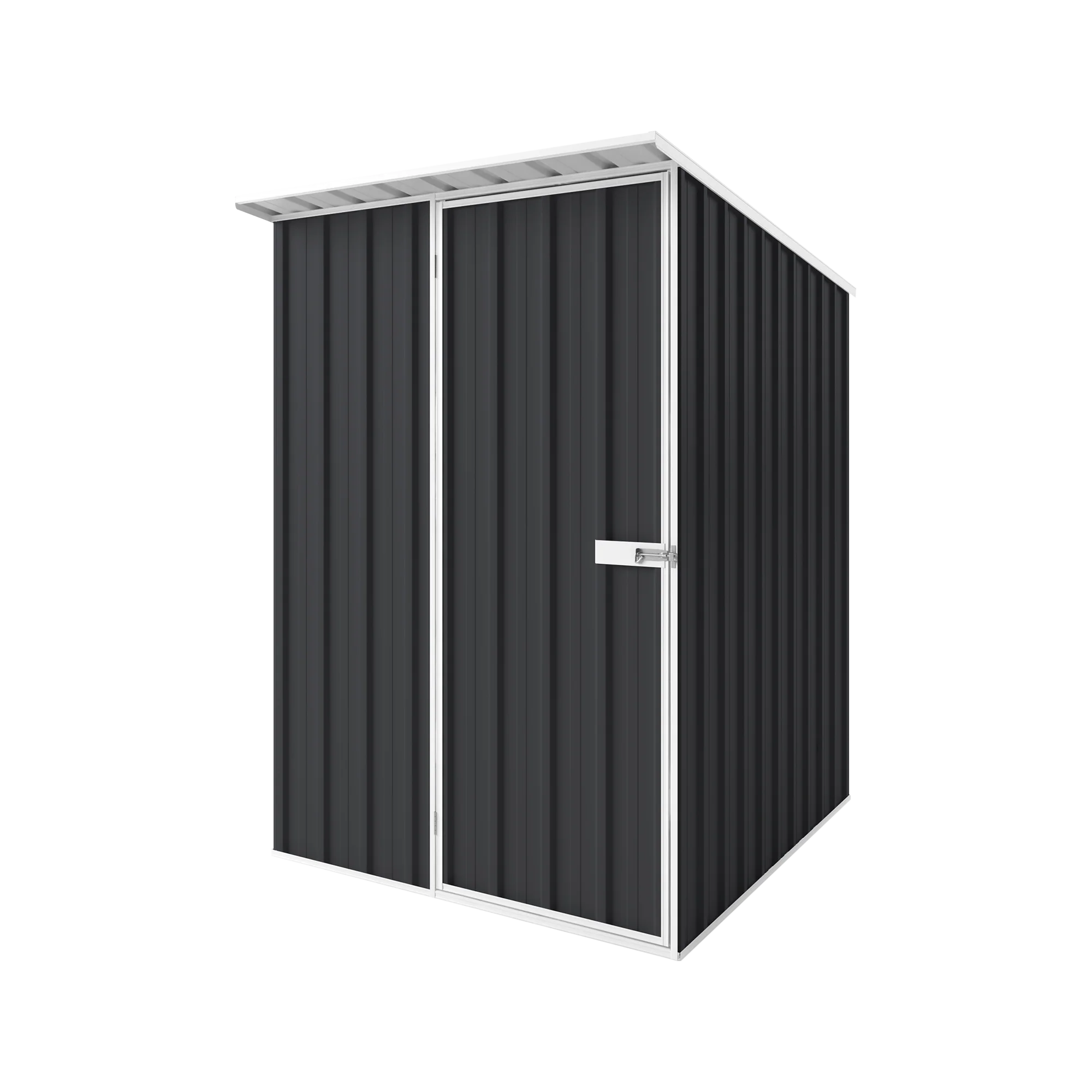 1.5m x 1.9m x 2.1m Skillion Roof Garden Shed - Image 9